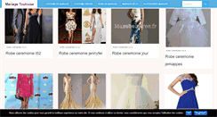 Desktop Screenshot of mariage-toulouse.fr